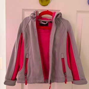 Reebok Toddler Girl Active Windbreaker Jacket Size 4T